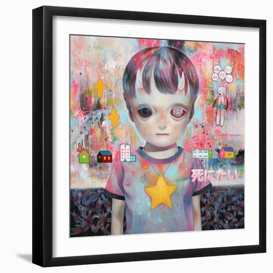 About People of the Afterworld-Hikari Shimoda-Framed Art Print