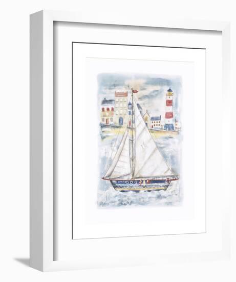 About to Sail-Jane Claire-Framed Art Print