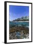 Above and Below View of Coral Reef and Sandy Beach on Jaco Island, Timor Sea, East Timor, Asia-Michael Nolan-Framed Photographic Print
