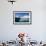 Above and Below View of Glacial Ice in Orne Harbor, Antarctica, Polar Regions-Michael Nolan-Framed Photographic Print displayed on a wall