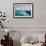 Above and Below View of Glacial Ice Near Wiencke Island, Neumayer Channel, Antarctica-Michael Nolan-Framed Photographic Print displayed on a wall