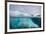 Above and Below View of Glacial Ice Near Wiencke Island, Neumayer Channel, Antarctica-Michael Nolan-Framed Photographic Print