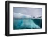 Above and Below View of Glacial Ice Near Wiencke Island, Neumayer Channel, Antarctica-Michael Nolan-Framed Photographic Print