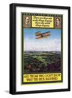 Above and Beyond-null-Framed Art Print