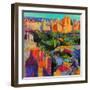 Above Central Park-Peter Graham-Framed Giclee Print