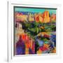 Above Central Park-Peter Graham-Framed Giclee Print