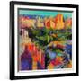 Above Central Park-Peter Graham-Framed Giclee Print