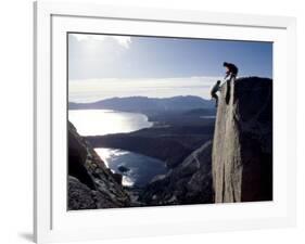 Above Emerald Bay, Lake Tahoe, California, USA-null-Framed Photographic Print