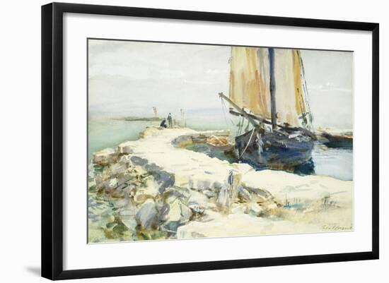 Above Lake Garda-John Singer Sargent-Framed Giclee Print