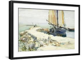 Above Lake Garda-John Singer Sargent-Framed Giclee Print