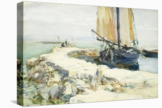 Above Lake Garda-John Singer Sargent-Stretched Canvas