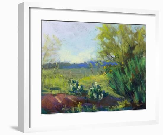 Above San Angelo-Nancie King Mertz-Framed Art Print