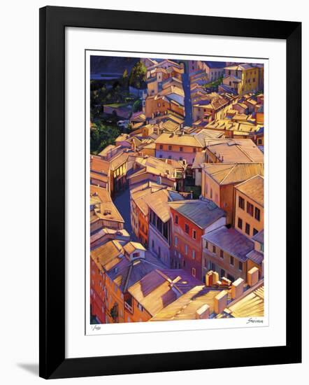 Above Siena-Tom Swimm-Framed Giclee Print