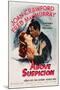 Above Suspicion, from Left, Joan Crawford, Fred Macmurray, 1943-null-Mounted Art Print