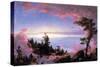 Above the Clouds at Sunrise-Frederic Edwin Church-Stretched Canvas