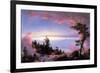 Above the Clouds at Sunrise-Frederic Edwin Church-Framed Art Print