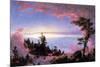 Above the Clouds at Sunrise-Frederic Edwin Church-Mounted Art Print