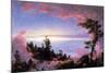 Above the Clouds at Sunrise-Frederic Edwin Church-Mounted Art Print