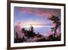 Above the Clouds at Sunrise-Frederic Edwin Church-Framed Premium Giclee Print