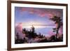 Above the Clouds at Sunrise-Frederic Edwin Church-Framed Premium Giclee Print