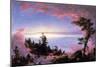 Above the Clouds at Sunrise-Frederic Edwin Church-Mounted Art Print