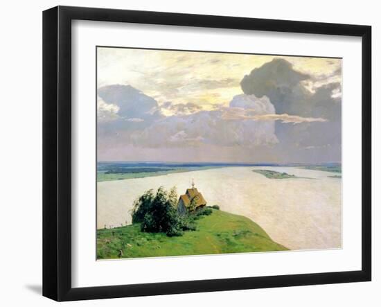 Above the Eternal Peace, 1894-Isaak Ilyich Levitan-Framed Giclee Print