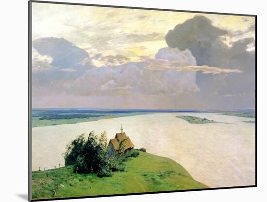 Above the Eternal Peace, 1894-Isaak Ilyich Levitan-Mounted Giclee Print