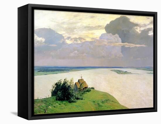 Above the Eternal Peace, 1894-Isaak Ilyich Levitan-Framed Stretched Canvas