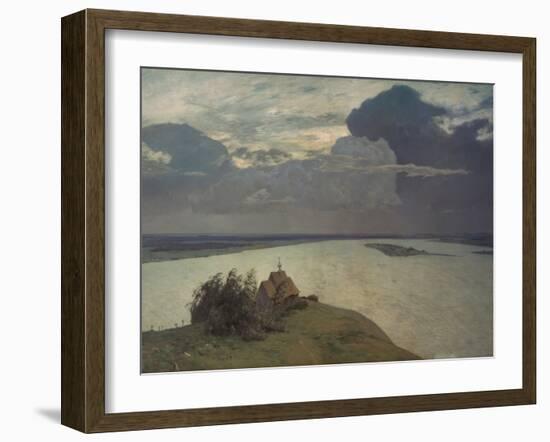 Above the Eternal Peace, 1894-Isaak Iljic Lewitan-Framed Giclee Print