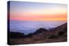 Above the Fog Line at Sunset, Mount Tamalpais, Marin County-Vincent James-Stretched Canvas