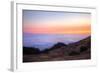 Above the Fog Line at Sunset, Mount Tamalpais, Marin County-Vincent James-Framed Photographic Print