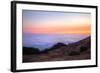 Above the Fog Line at Sunset, Mount Tamalpais, Marin County-Vincent James-Framed Photographic Print