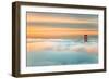 Above The Golden Gate Sunrise Fog, San Francisco-Vincent James-Framed Photographic Print