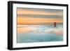 Above The Golden Gate Sunrise Fog, San Francisco-Vincent James-Framed Photographic Print