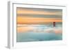 Above The Golden Gate Sunrise Fog, San Francisco-Vincent James-Framed Photographic Print