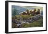 Above the Ridge-Kalon Baughan-Framed Giclee Print