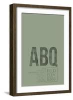 ABQ ATC-08 Left-Framed Giclee Print