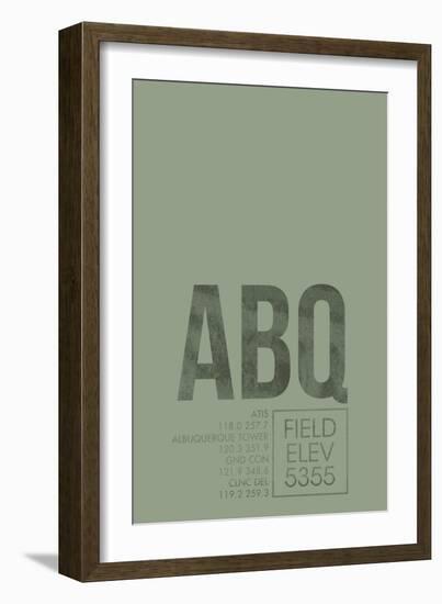 ABQ ATC-08 Left-Framed Giclee Print