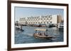 Abra (Ferry Boat), Dubai Creek, Dubai, United Arab Emirates, Middle East-Matt-Framed Photographic Print