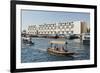 Abra (Ferry Boat), Dubai Creek, Dubai, United Arab Emirates, Middle East-Matt-Framed Photographic Print