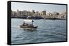 Abra (Ferry Boat), Dubai Creek, Dubai, United Arab Emirates, Middle East-Matt-Framed Stretched Canvas