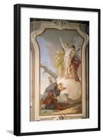 Abraham and Angels-Giovanni Battista Tiepolo-Framed Giclee Print