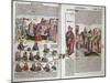 Abraham and His Descendants, from the Nuremberg Chronicle by Hartmann Schedel-null-Mounted Giclee Print