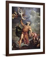 Abraham and Isaac, 1543-Titian (Tiziano Vecelli)-Framed Giclee Print