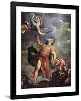 Abraham and Isaac, 1543-Titian (Tiziano Vecelli)-Framed Giclee Print