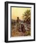 Abraham and Isaac at Mount Moriah - Bible-William Brassey Hole-Framed Giclee Print