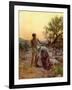 Abraham and Isaac at Mount Moriah - Bible-William Brassey Hole-Framed Giclee Print