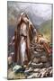 Abraham and Isaac-Harold Copping-Mounted Giclee Print