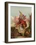 Abraham and Isaac-Eugene Ronjat-Framed Art Print