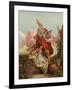 Abraham and Isaac-Eugene Ronjat-Framed Art Print